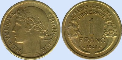 1 Franc MORLON